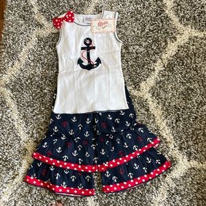 Ann Lauren 4T 2 Piece Outfit